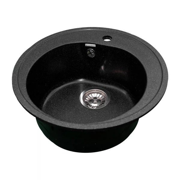 

мойка кухонная из искуственного мрамора granalliance 50 ga-10 (308 черный)