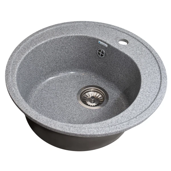 

мойка кухонная из искуственного мрамора granalliance 50 ga-10 (309 темно-серый)
