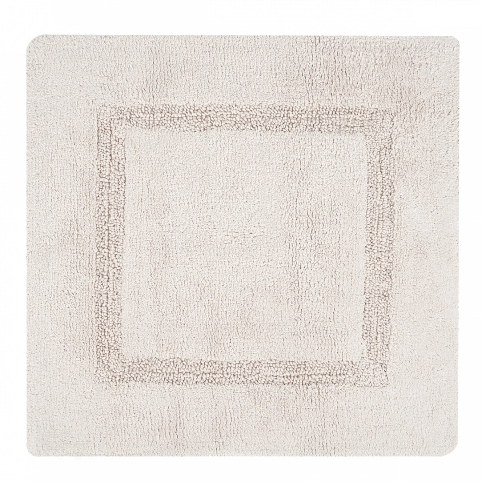 Изображение товара Коврик для ванной комнаты 60*60 см Bricks White Fora из хлопка