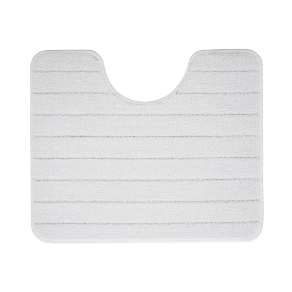 

коврик для ванной комнаты 50*60см wave fora white for-pp-wav50-60w