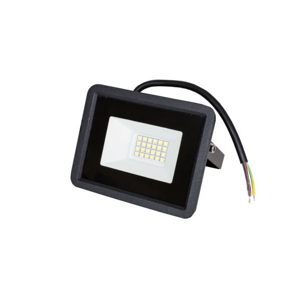 Фото Прожектор светодиодный сириуса 30вт 6500к 2400лм ip65 черный sfl-30w-b-65k-3