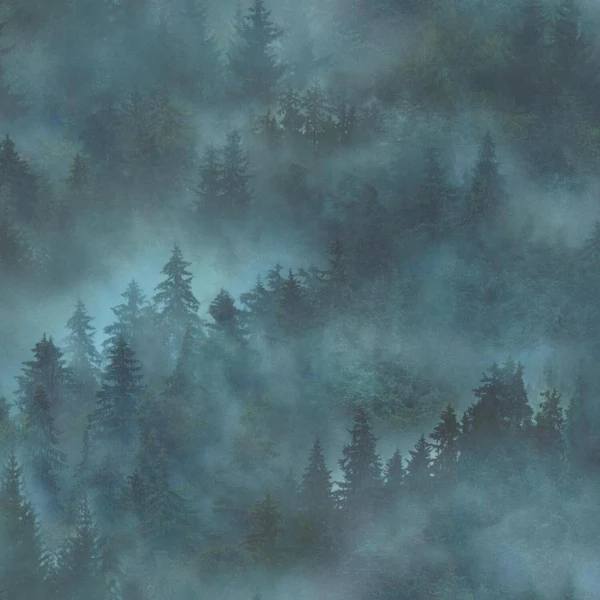 

обои hc71960-67 homecolor my forest флизелин 1,06*10м флористика зеленый