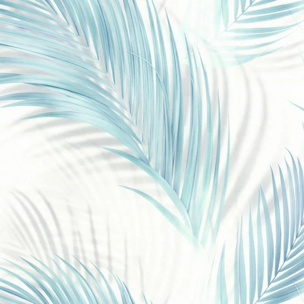 

обои hc71973-46 homecolor tropical shades флизелин 1,06*10м флористика биризовый, Бирюзовый