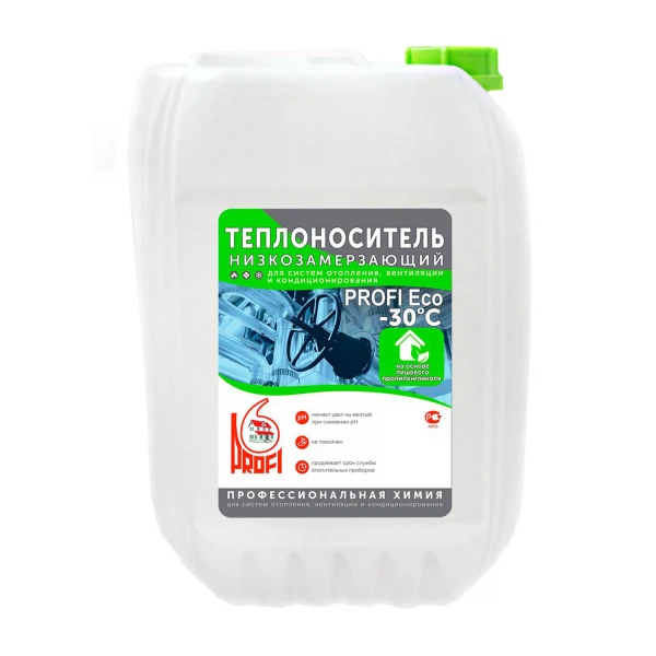 

теплоноситель profi eco-30 (на основе пропиленгликоля,в канистре 10 кг )