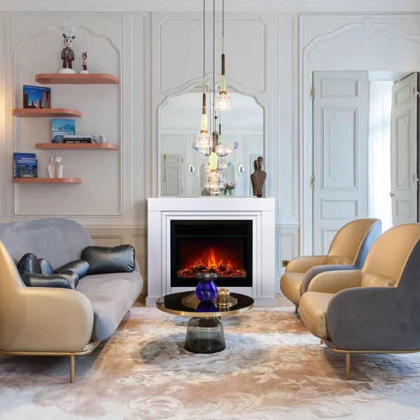 Фото Каминокомплект realflame stanley 26 wt + moonblaze deluxe 10020428