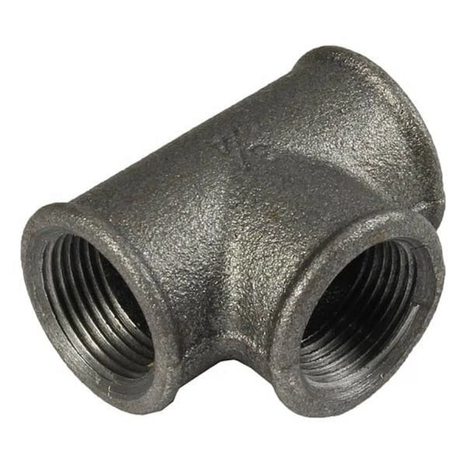 Изображение товара Тройник чугунный 1 вн/вн/вн 25 мм для трубопровода отопления
