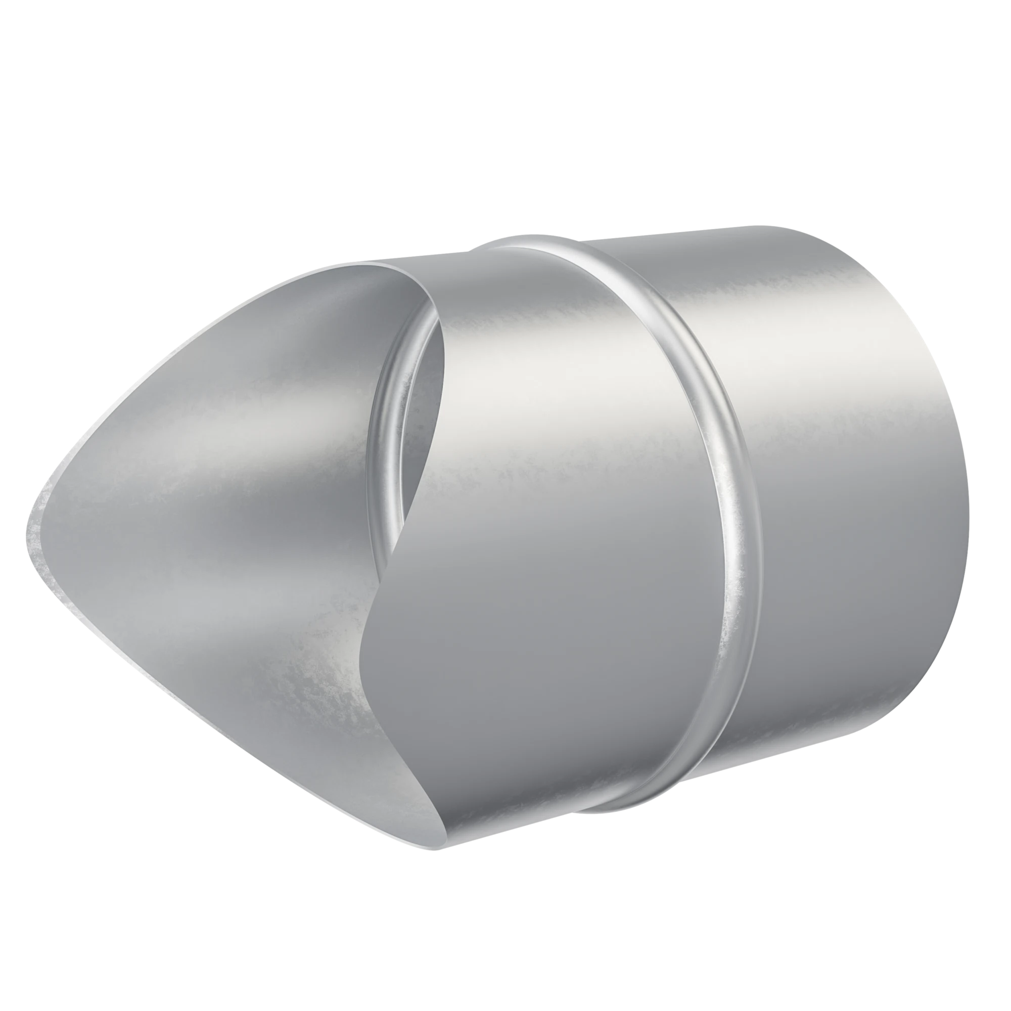 Изображение товара Врезка прямая для круглых воздуховодов d125 из оцинкованной стали серии isg