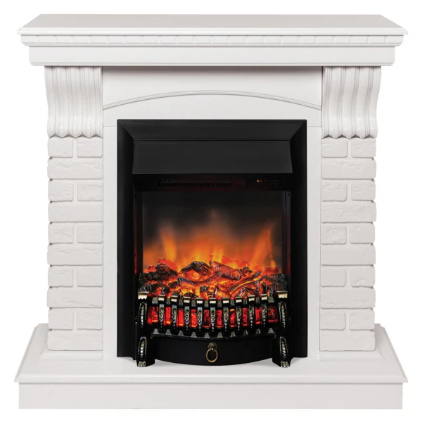 Фото Каминокомплект realflame jazz std/eug wt+ fobos lux bl 10021179