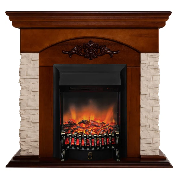 Фото Каминокомплект realflame neapolis std/eug nt + fobos lux bl 10019815