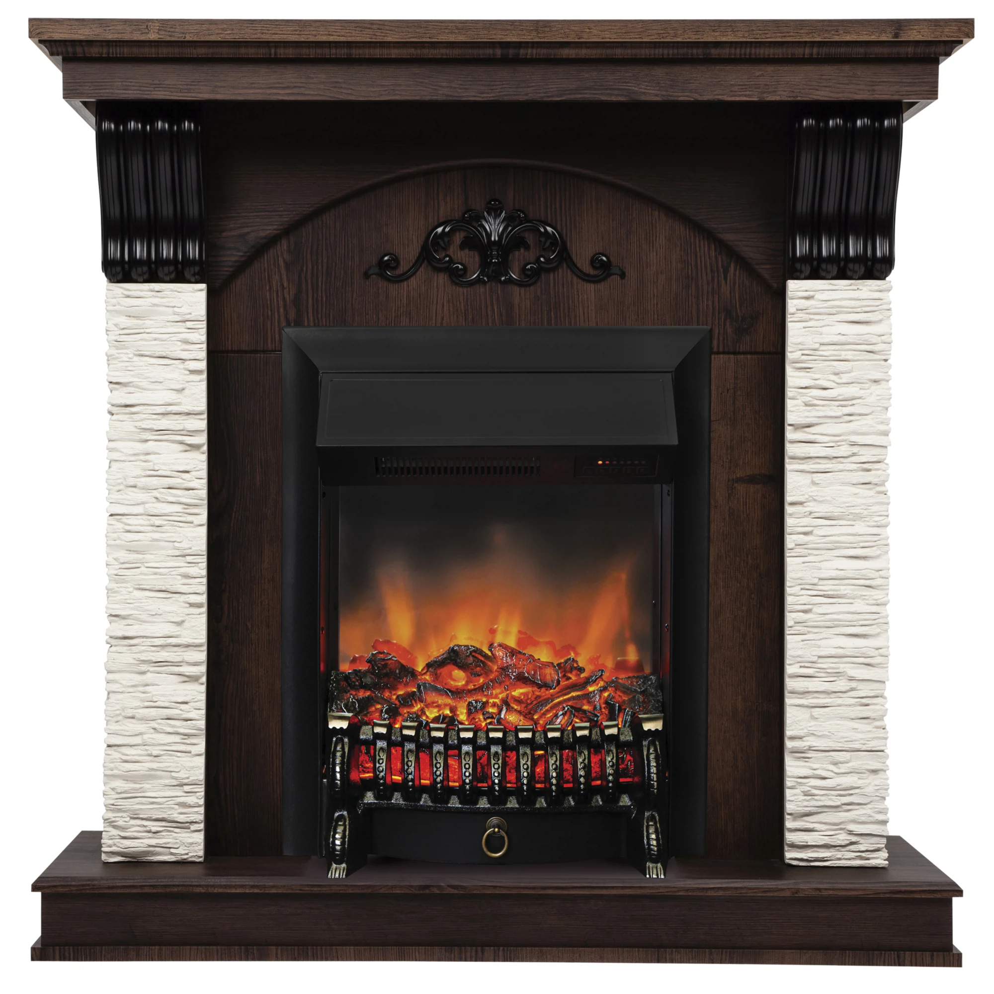 Изображение товара Электрический камин Realflame Corfino std/18 nt с эффектом пламени и обогревом
