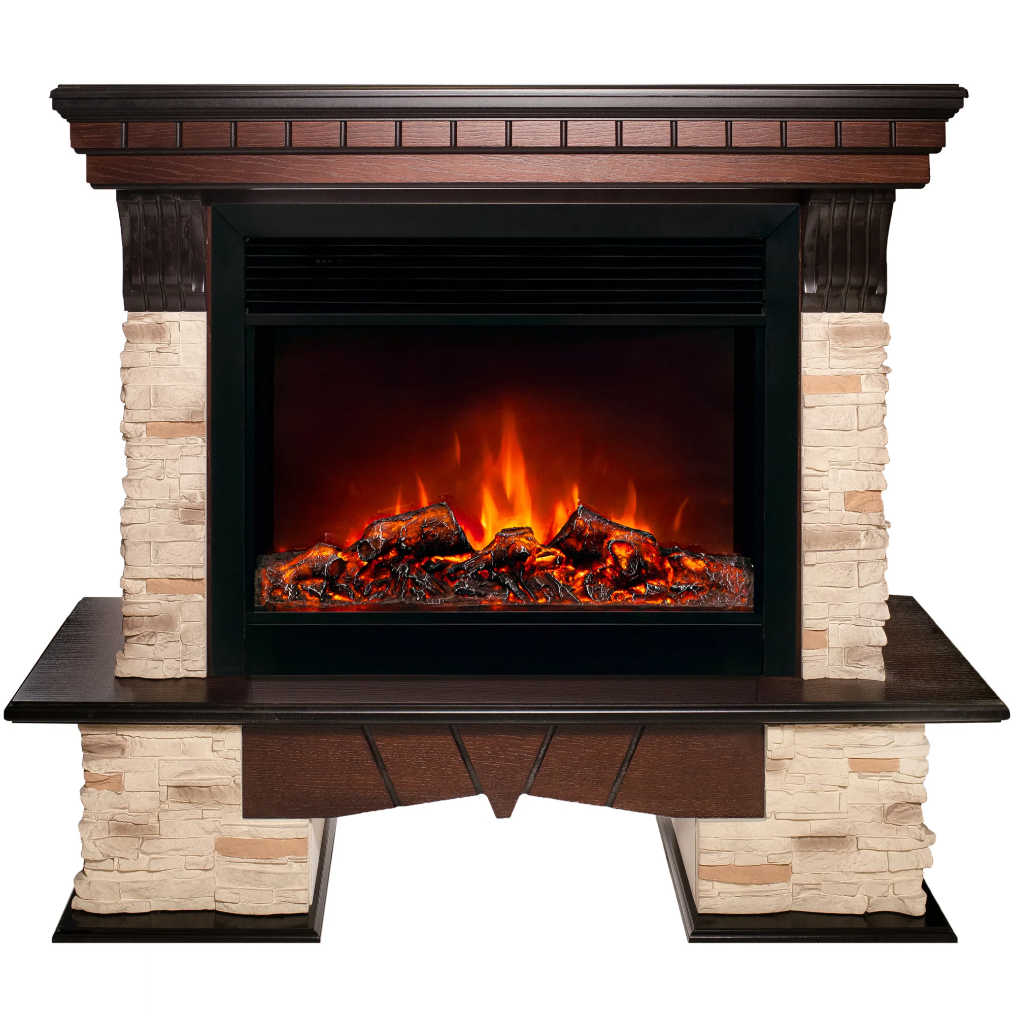 Изображение товара Каминокомплект Realflame Rockland 26 ao с эффектом пламени и управлением дистанционно