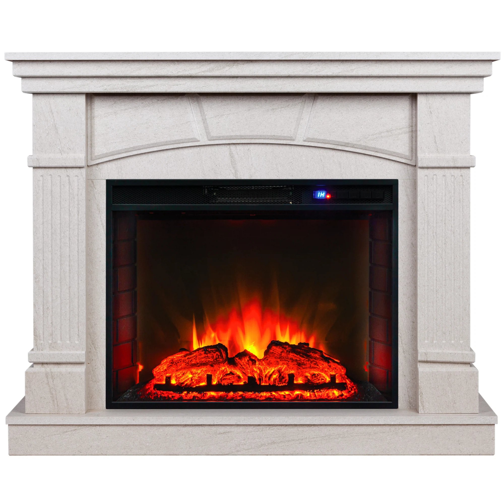 Изображение товара Каминокомплект Realflame History 25.5 WT + Sparta 25.5 LED для современного интерьера