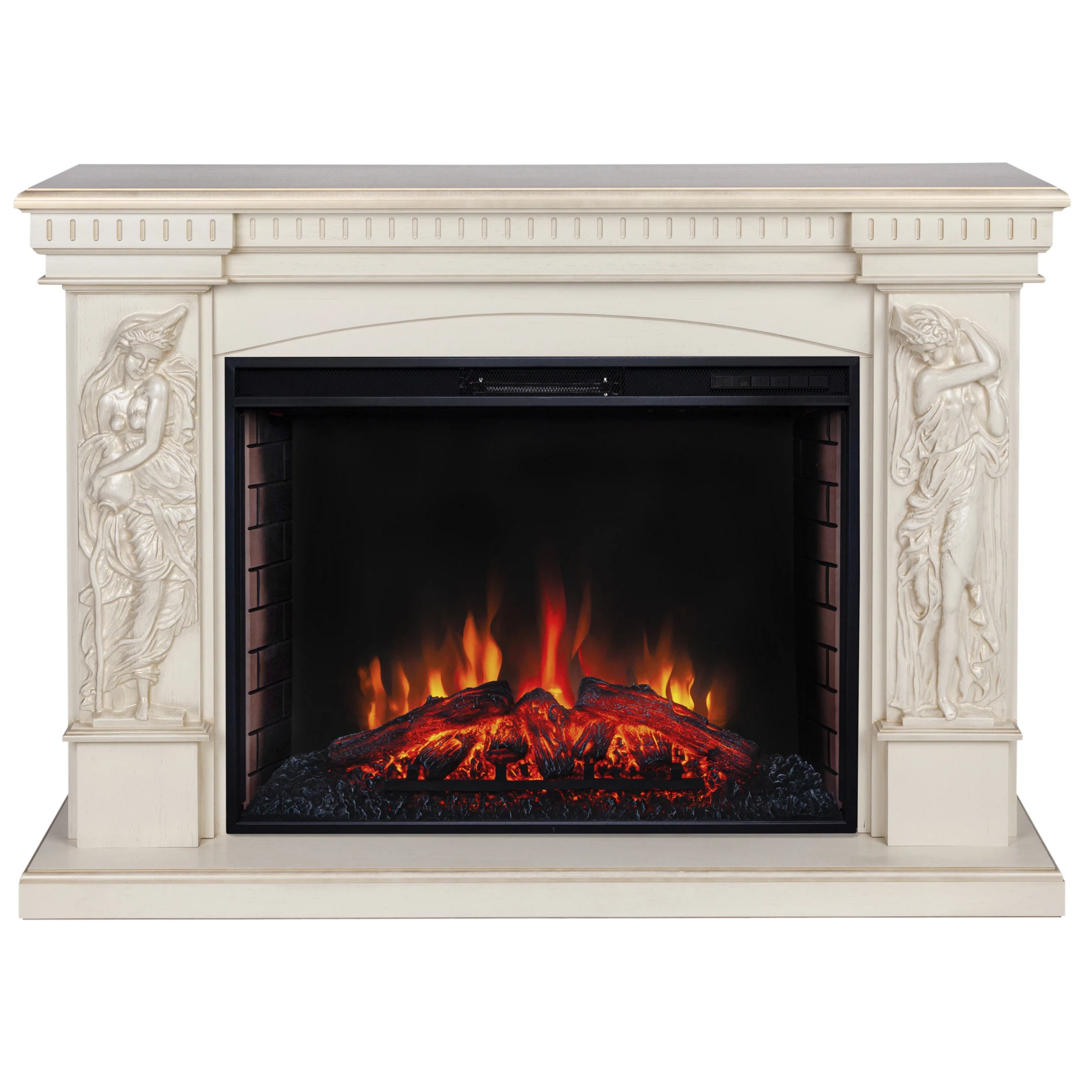 Изображение товара Каминокомплект Realflame Diva 33 wt-g + Epsilon 33 с инфракрасным обогревом, классика