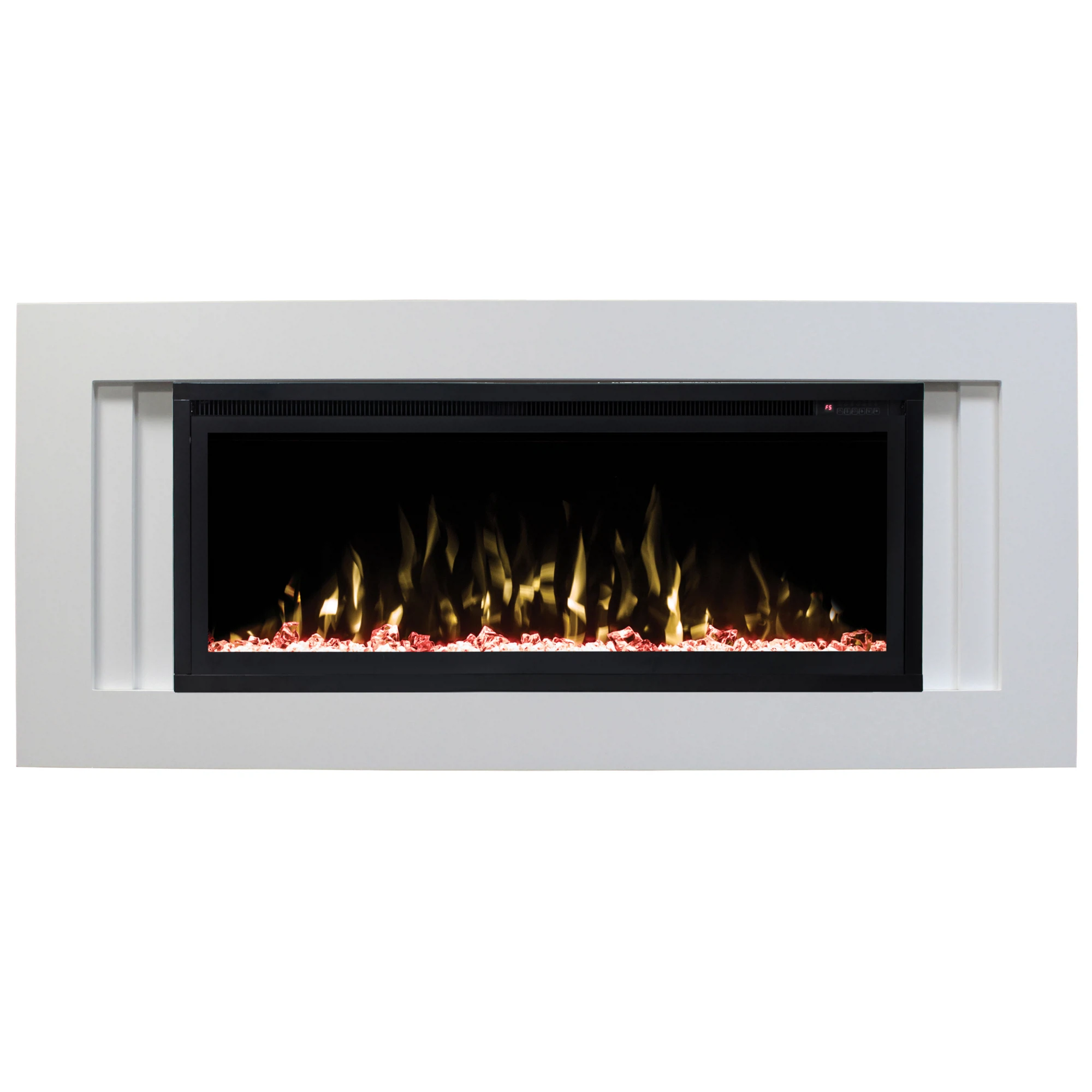 Изображение товара Каминокомплект Realflame Stockholm R 42 WT + Saphir-S 42 — современный электрокамин в стиле хай-тек