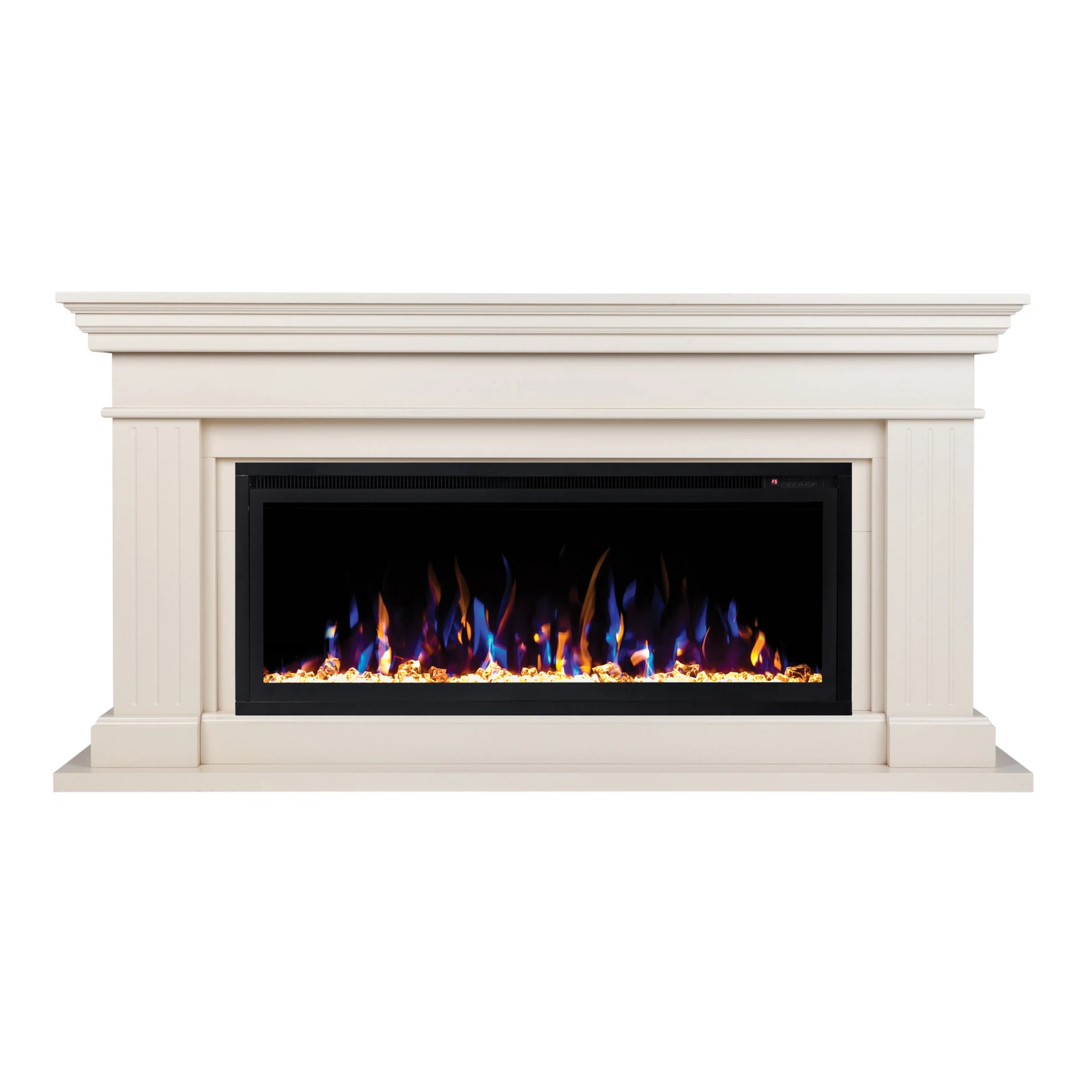 Изображение товара Каминокомплект для электрокамина Realflame Ontario 42 wt с имитацией пламени 42 дюйма