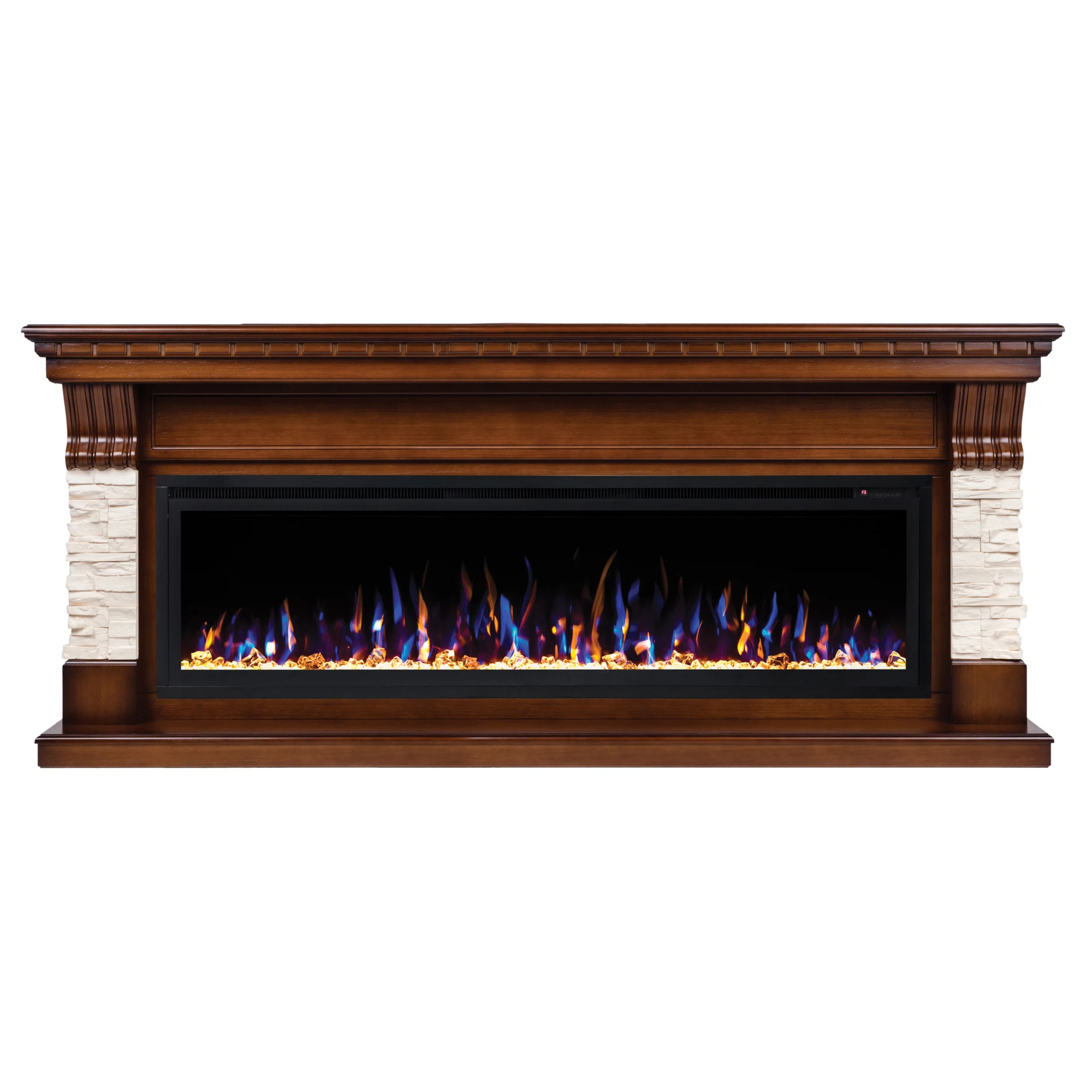 Изображение товара Электрокамин-комплект Realflame Michigan 60 с эффектом пламени и таймером