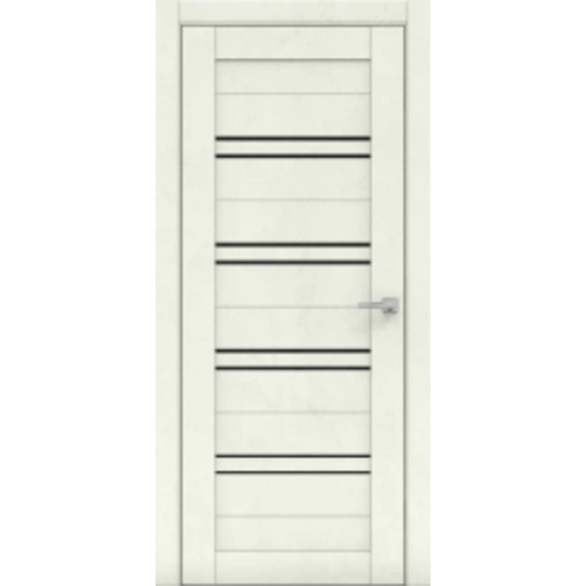 Изображение товара Полотно дверное стекло зеркальное Crystal 51, 2000х900мм.,ПВХ, Крем бетон