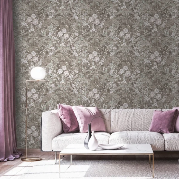 Фото Обои 60099-07 эрисманн callisto флизелин 1,06*10м флористика бежевый