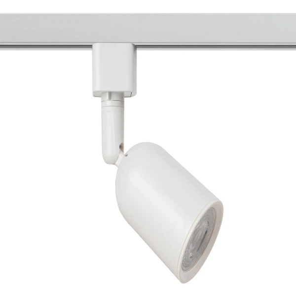 Фото Светильник трековый эра tr41 15в gu10 белый б0054172