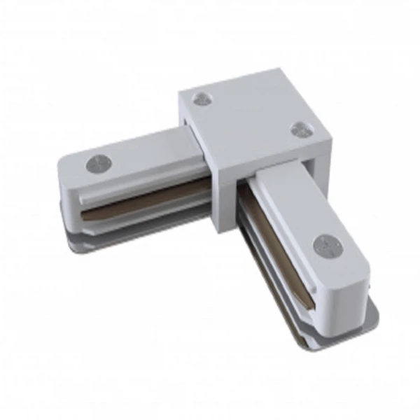 Фото Коннектор эра l-образный для однофазного шинопровода белый б0054465