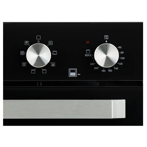 духовой шкаф электрический 60см черный krona arte 60 bl