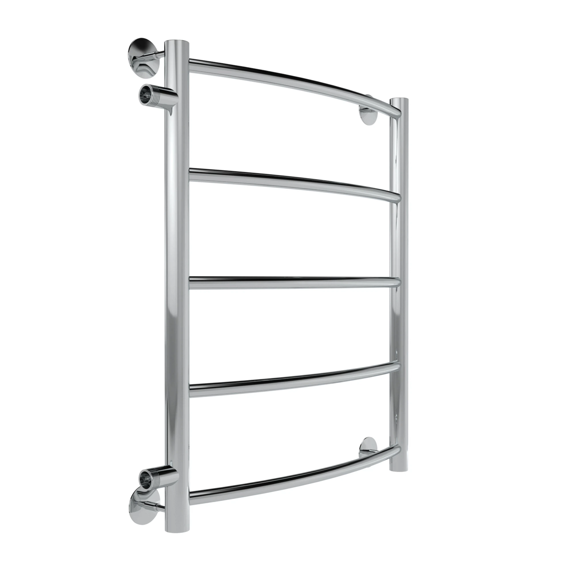 Изображение товара Водяной полотенцесушитель INDIGO Arc 600х400 мм из нержавеющей стали