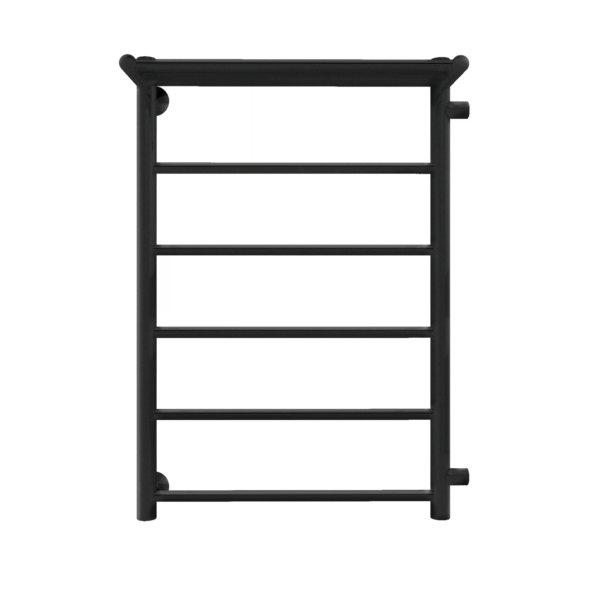 Изображение товара Полотенцесушитель Line с/п (н.р.1") 70/40 м/о 60 бок.подкл.справа (к-2, Черный муар) INDIGO