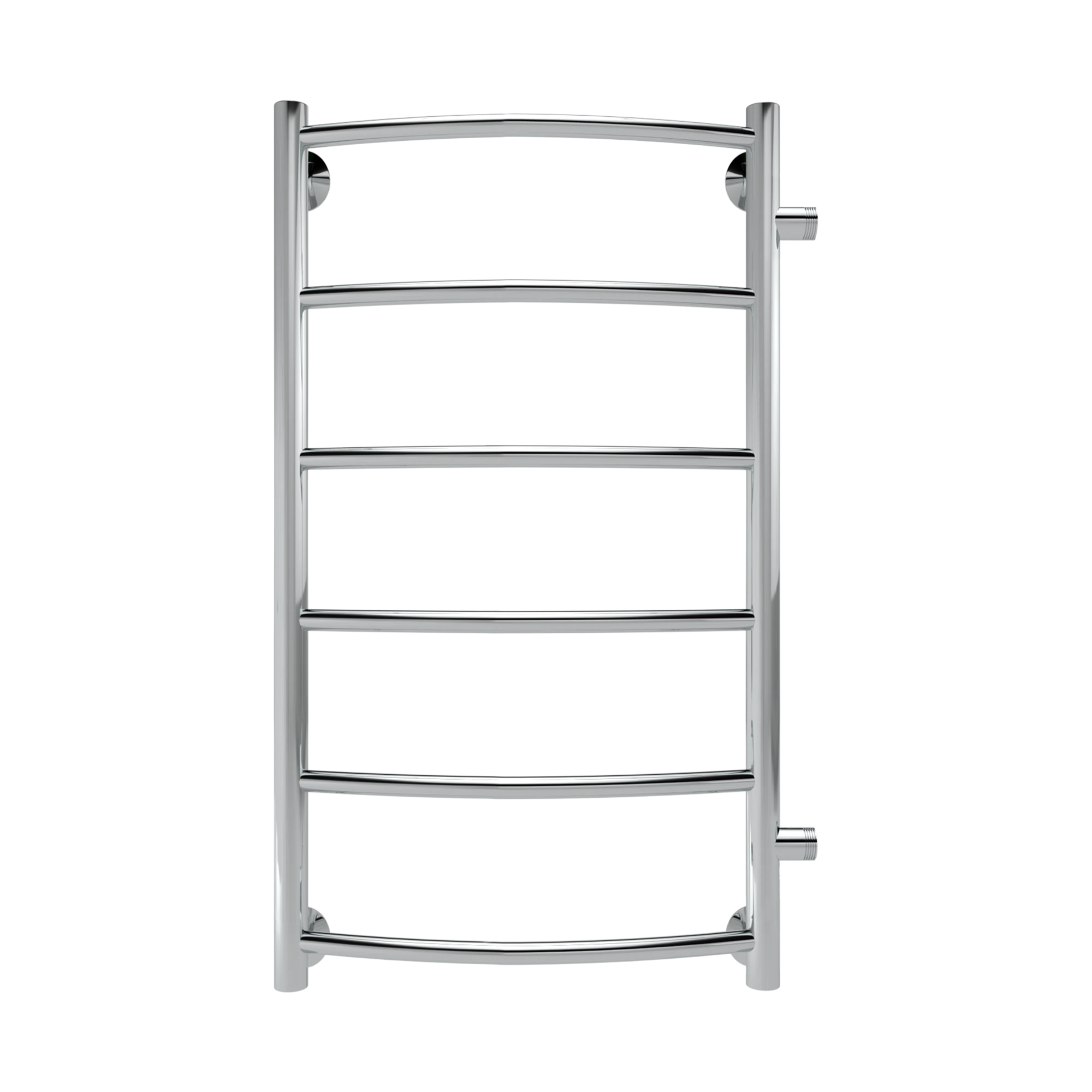 Изображение товара Водяной полотенцесушитель INDIGO Arc 700х300 мм из нержавеющей стали боковое подключение