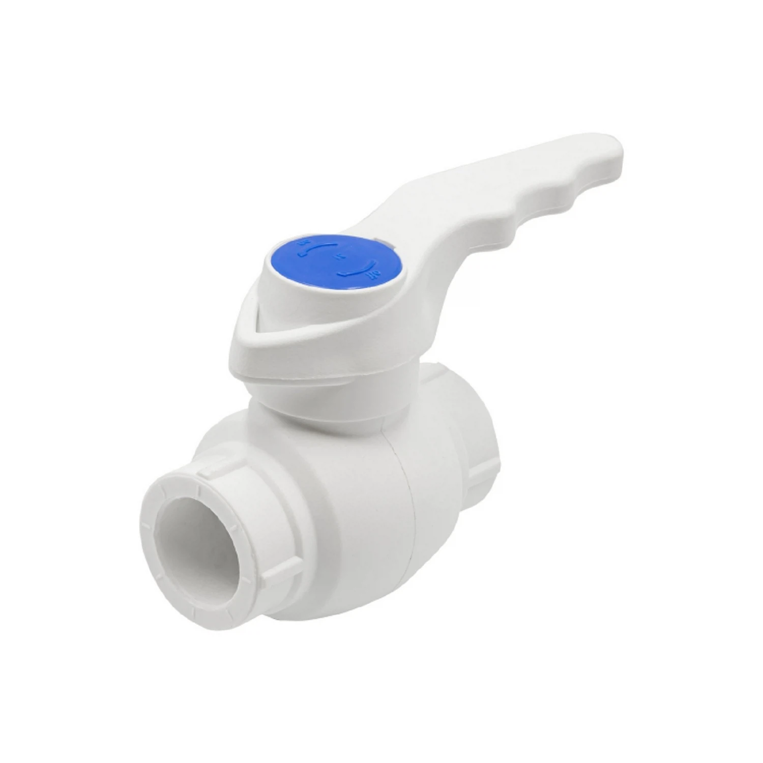 Изображение товара Кран шар 20 ручка pp-r ever® plast белый (россия)