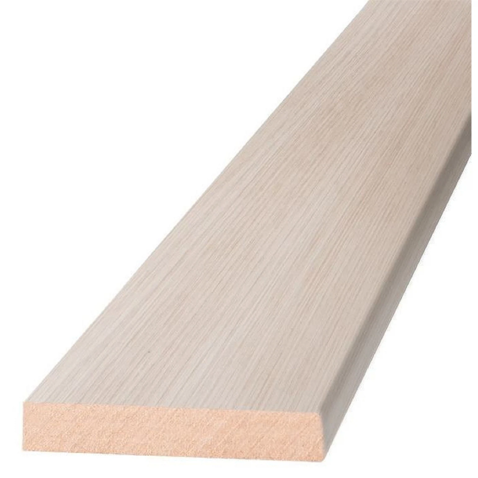 Изображение товара Наличник плоский ПВХ для дверей Альфа 2150х70х8 светлый