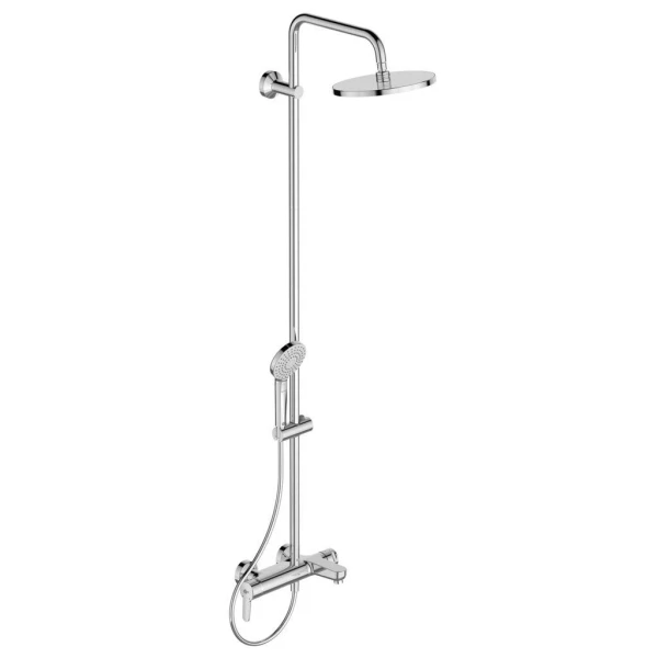 Фото B2267aa idealrain eco evo sl душевая системав комплекте с настенным смесителем для ванны/душа connec