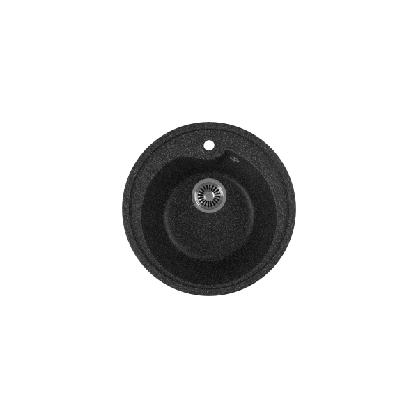 

мойка кухонная мраморная greenstone 44x44 grs-45-308 черный