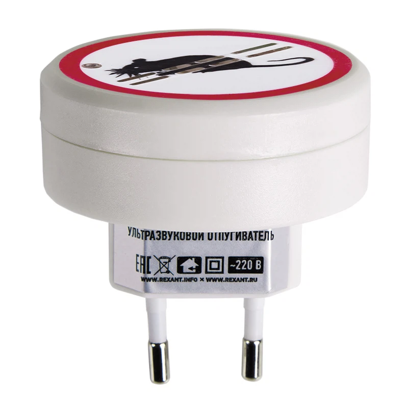 Изображение товара Ультразвуковой отпугиватель грызунов REXANT S 30м² 220В