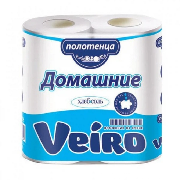 

полотенца бумажные veiro двухслойные 3п22