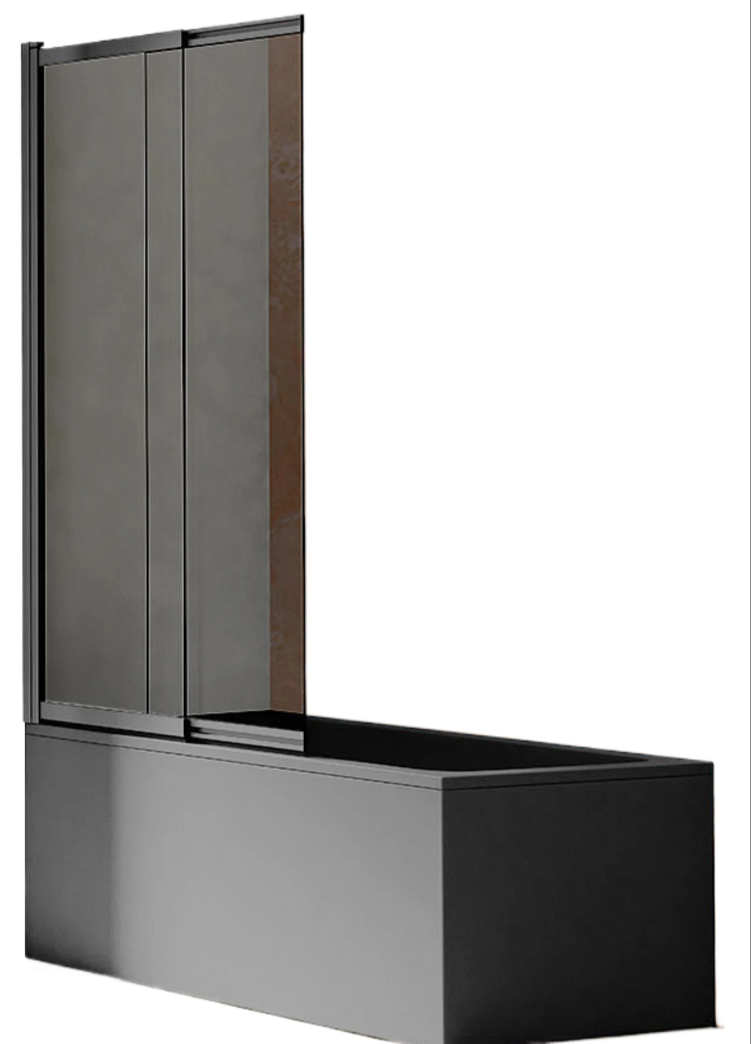 Изображение товара Душевая ширма Vincea VSB-1E100CLB 1000х1450 мм тонированное стекло черная Изображение товара Душевая ширма Vincea VSB-1E100CLB 1000х1450 мм тонированное стекло черная