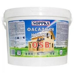 SOPPKA Фасадная краска для OSB 12 кг