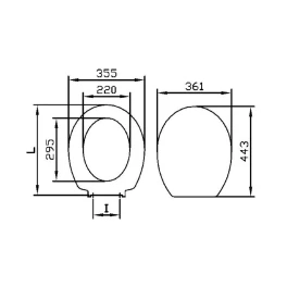 Крышка-сидение ROCA Victoria Nord soft-close ZRU9000024