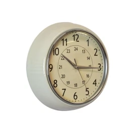 Часы wall clock cr.white 24x24 797781