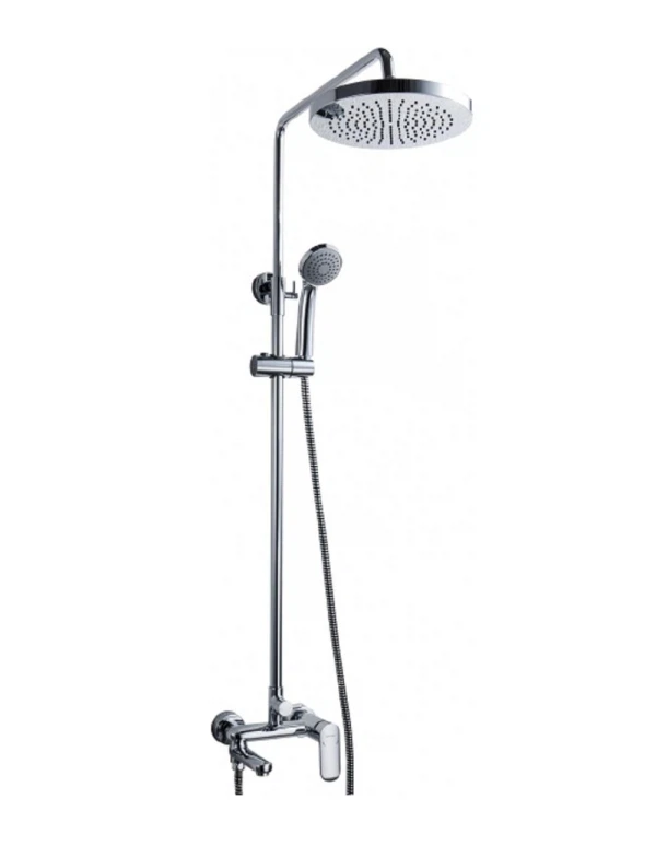 

душевая колонна со смесителем для ванны bravat opal f6125183cp-a3-rus