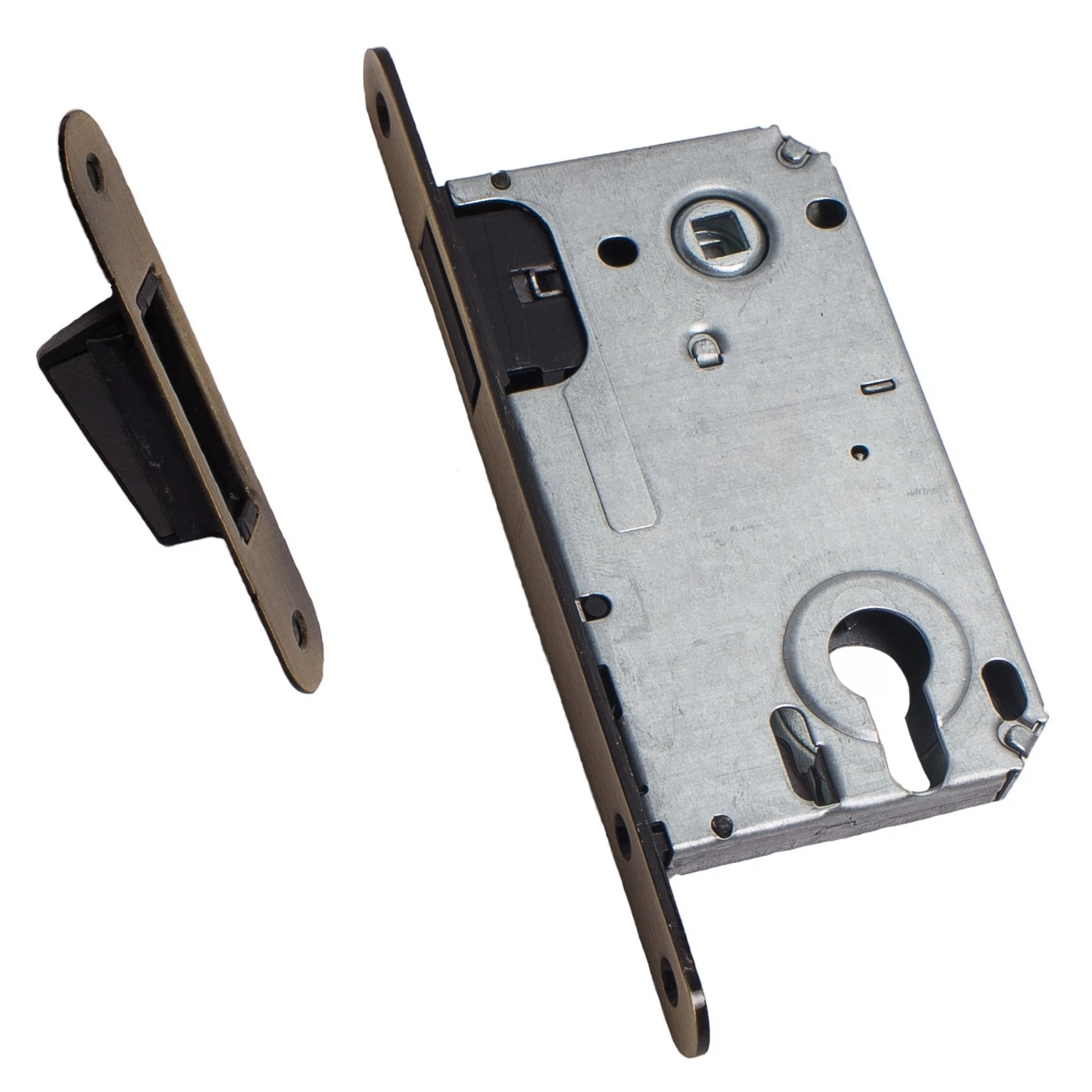 Изображение товара Защелка магнитная TRODOS CX8550ET под цилиндр AB (бронза)