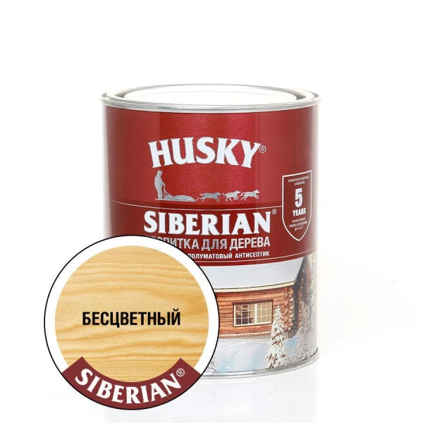 

антисептик husky siberian бесцветный 0,9л