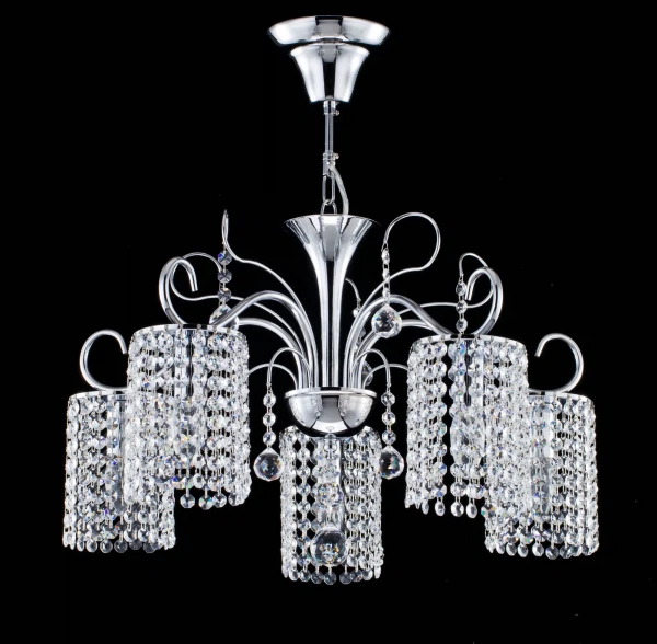 

люстра leona fr1127-pl-05-ch, Хром