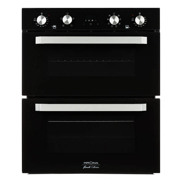 духовой шкаф электрический 60см черный krona arte 60 bl