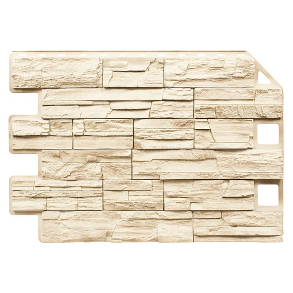 

фасадная панель royal stone, скалистый камень оттава 905х620 мм