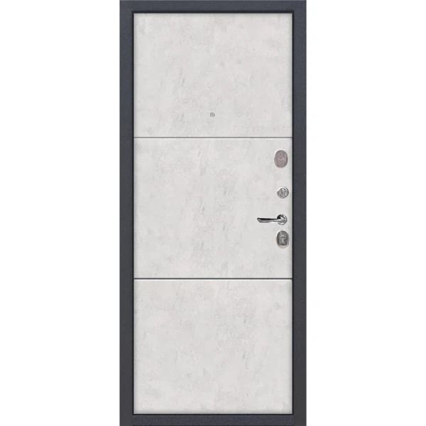 Фото Дверь входная монтана бетон снежный 2050х860 правая