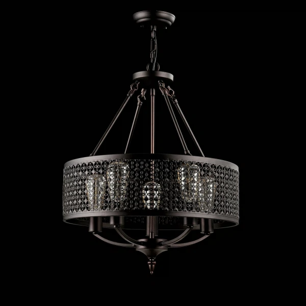 

люстра conte fr4166-pl-05c-bl, Коричневый