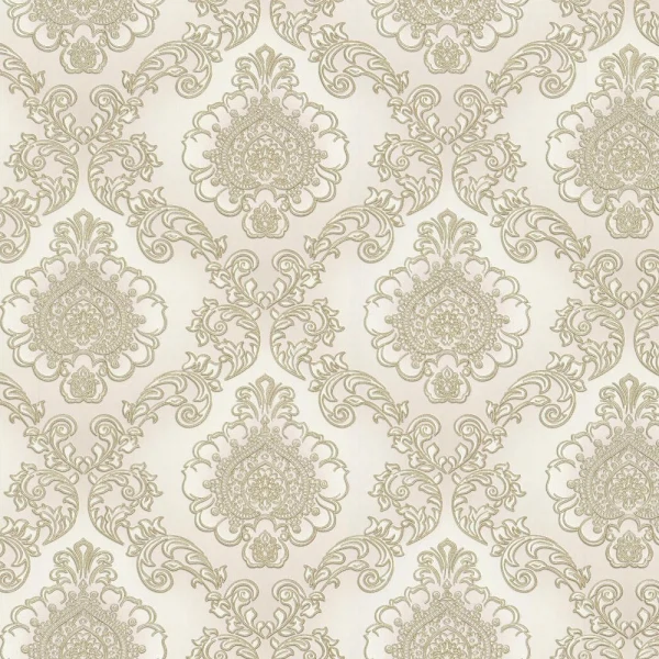 

обои hc71618-11 homecolor rosalina флизелин 1,06*10,05м дамаск бежевый