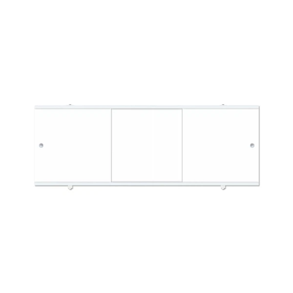 

экран для ванны раздвижной метакам izi-build plastic line 150 ээs_014048 белый