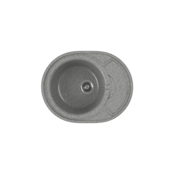 

мойка кухонная мраморная greenstone 57x45 grs-18k-309 темно-серый