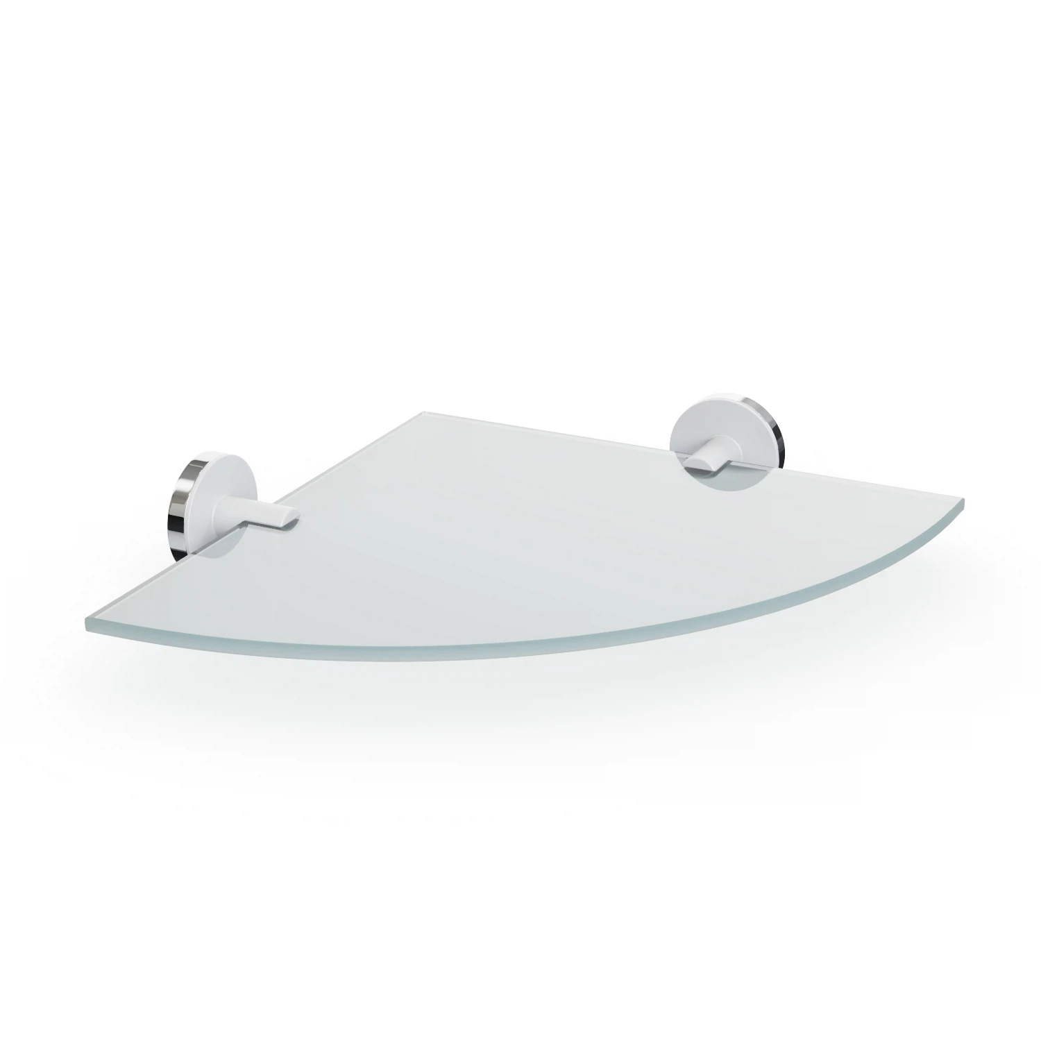 Изображение товара Полка угловая стеклянная Lord Fora белый FOR-LORD035WT